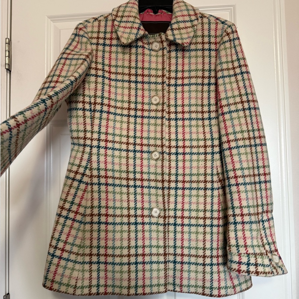 Coach Plaid Women's Jacket - Picture 4 of 11